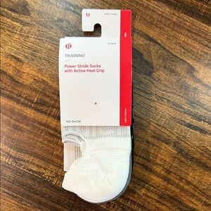 lululemon athletica White No-Show Athletic Socks